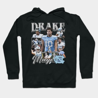 Drake Maye College Vintage Bootleg Hoodie